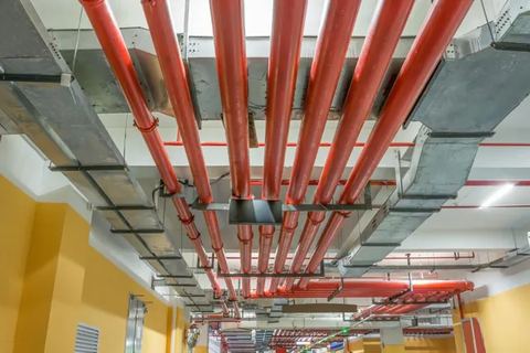 Pipa sprinkler sistem hidran gedung