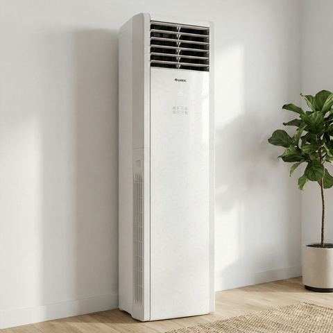 AC standing floor di ruang tamu