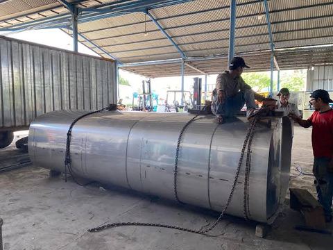 Tangki silinder stainless siap kirim